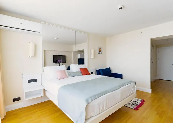 Estúdio deluxe com cama king